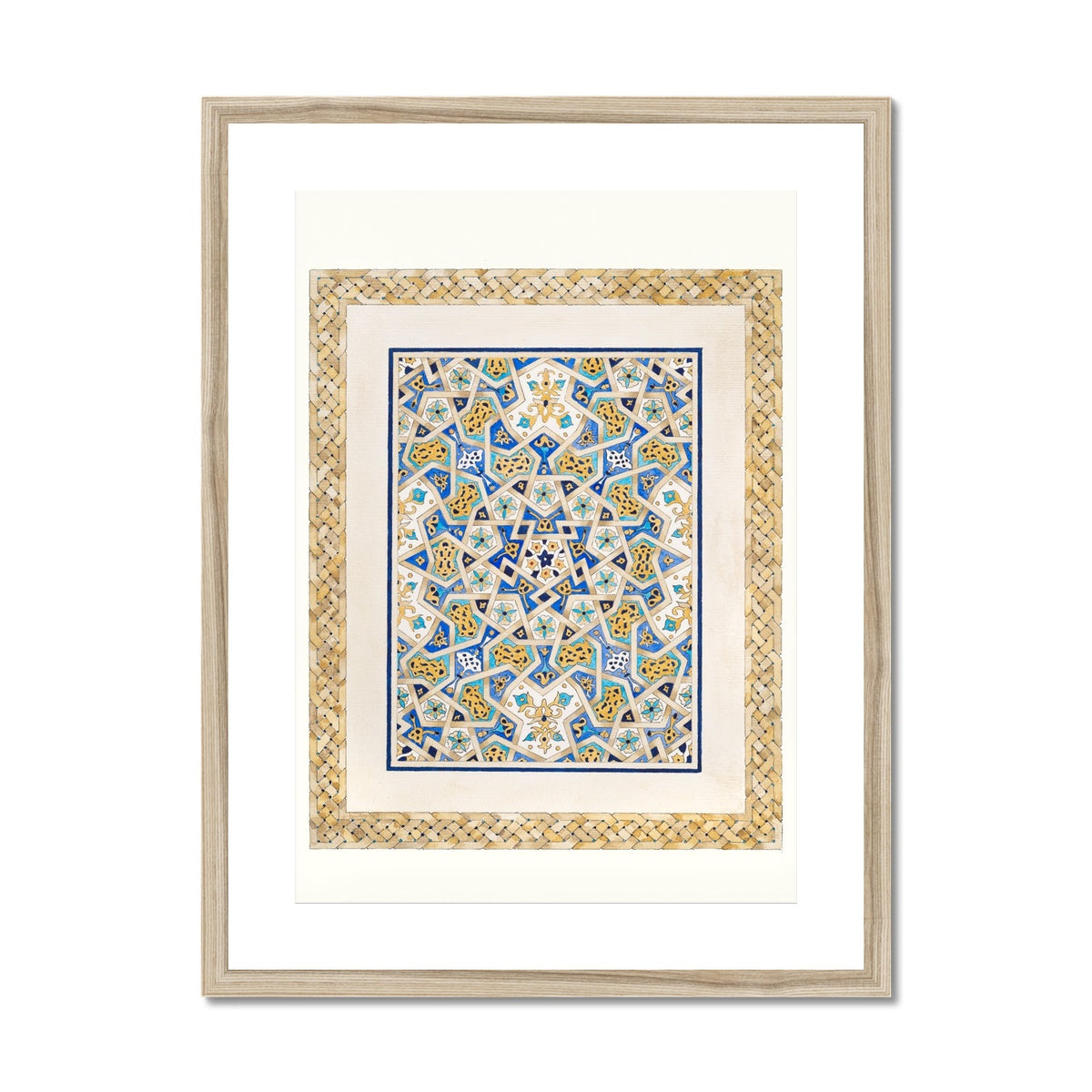 Mamluk Quran Framed Print | Margi Lake