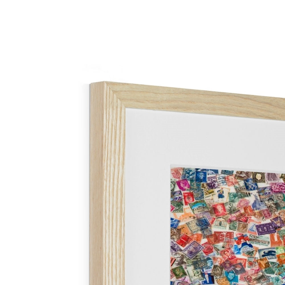 Geographical Diversity Framed Print | Siddiqa Juma