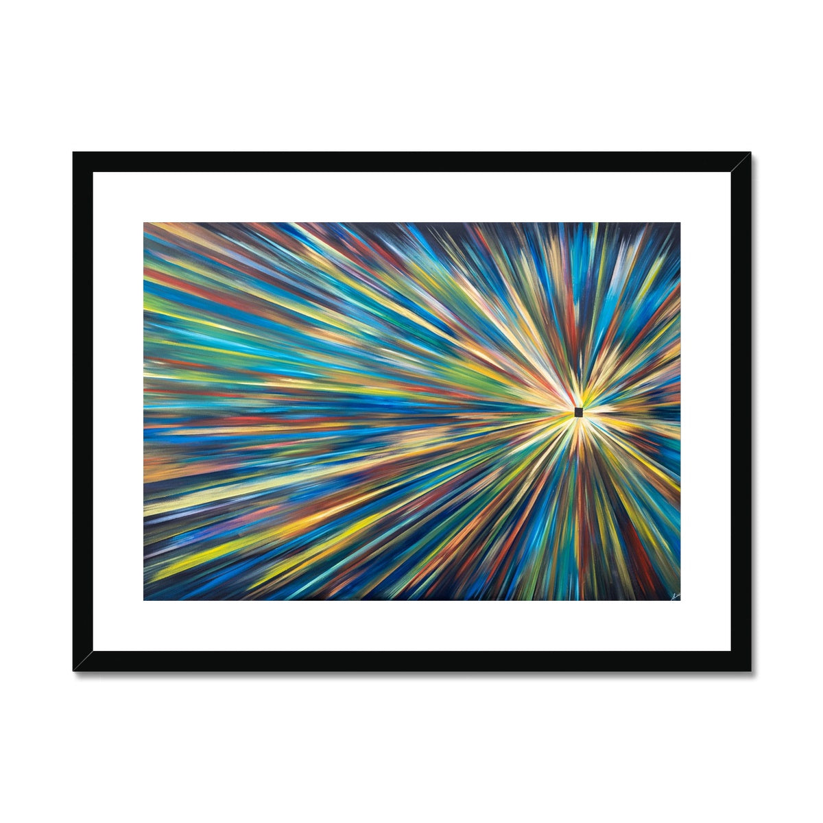 Routes Framed Print | Siddiqa Juma