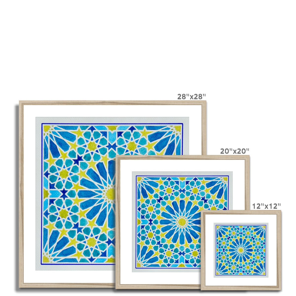 Turquoise Framed Print | Marido Coulon