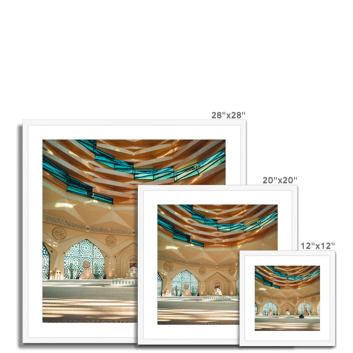 Faith meets Architecture Framed Print | Abdelmalek Bensetti