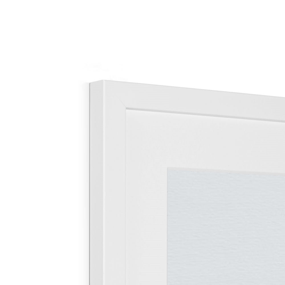 Trihexagon Framed Print | Marido Coulon