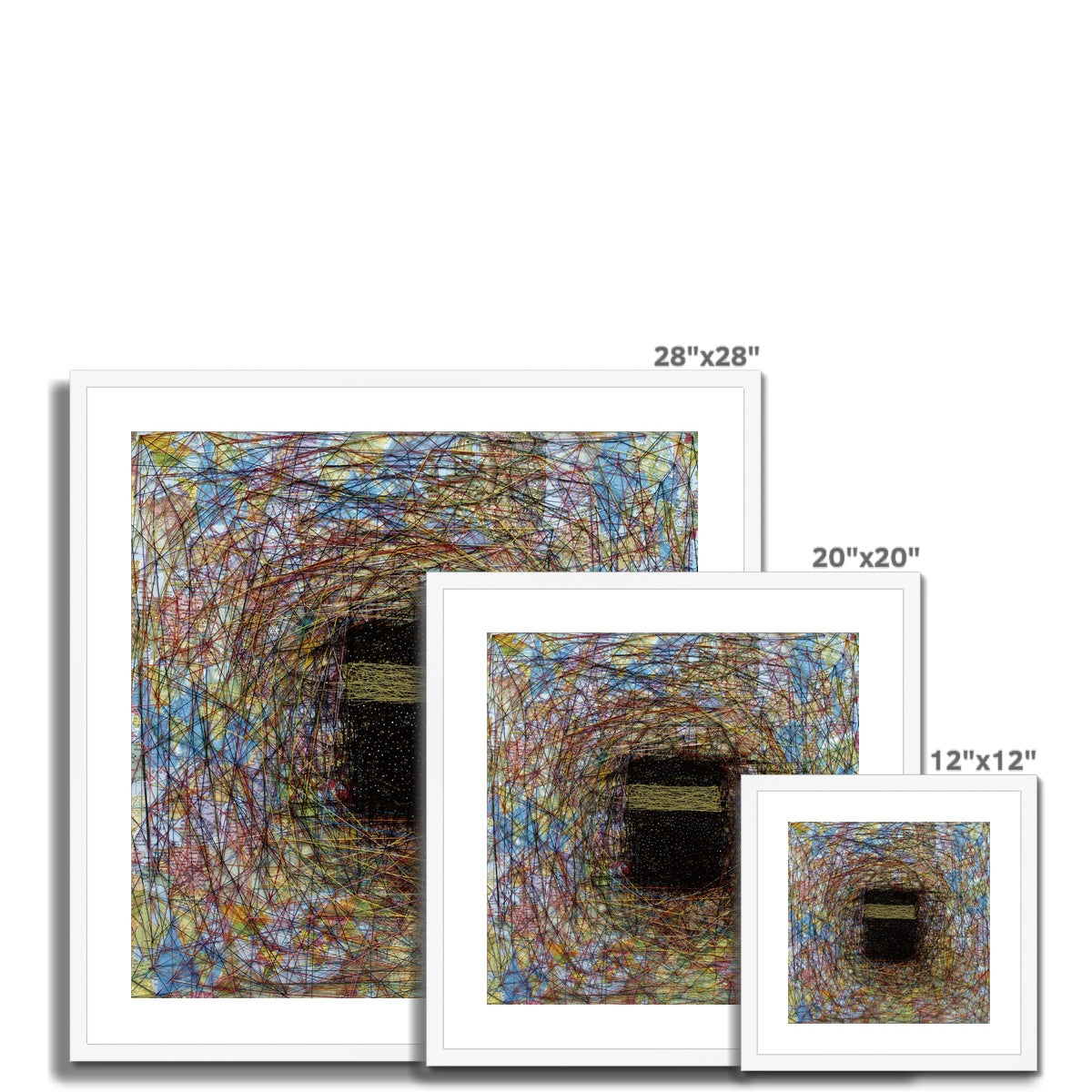 Connecting the Ummah Framed Print | Siddiqa Juma