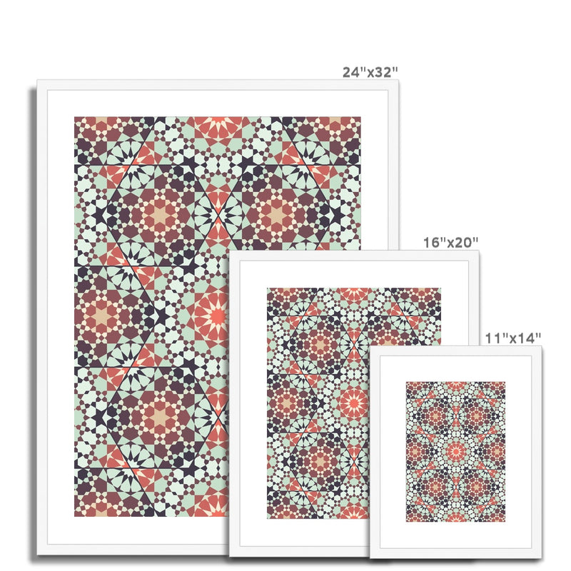 Twelve Dual Design Framed Print | Islam Farid