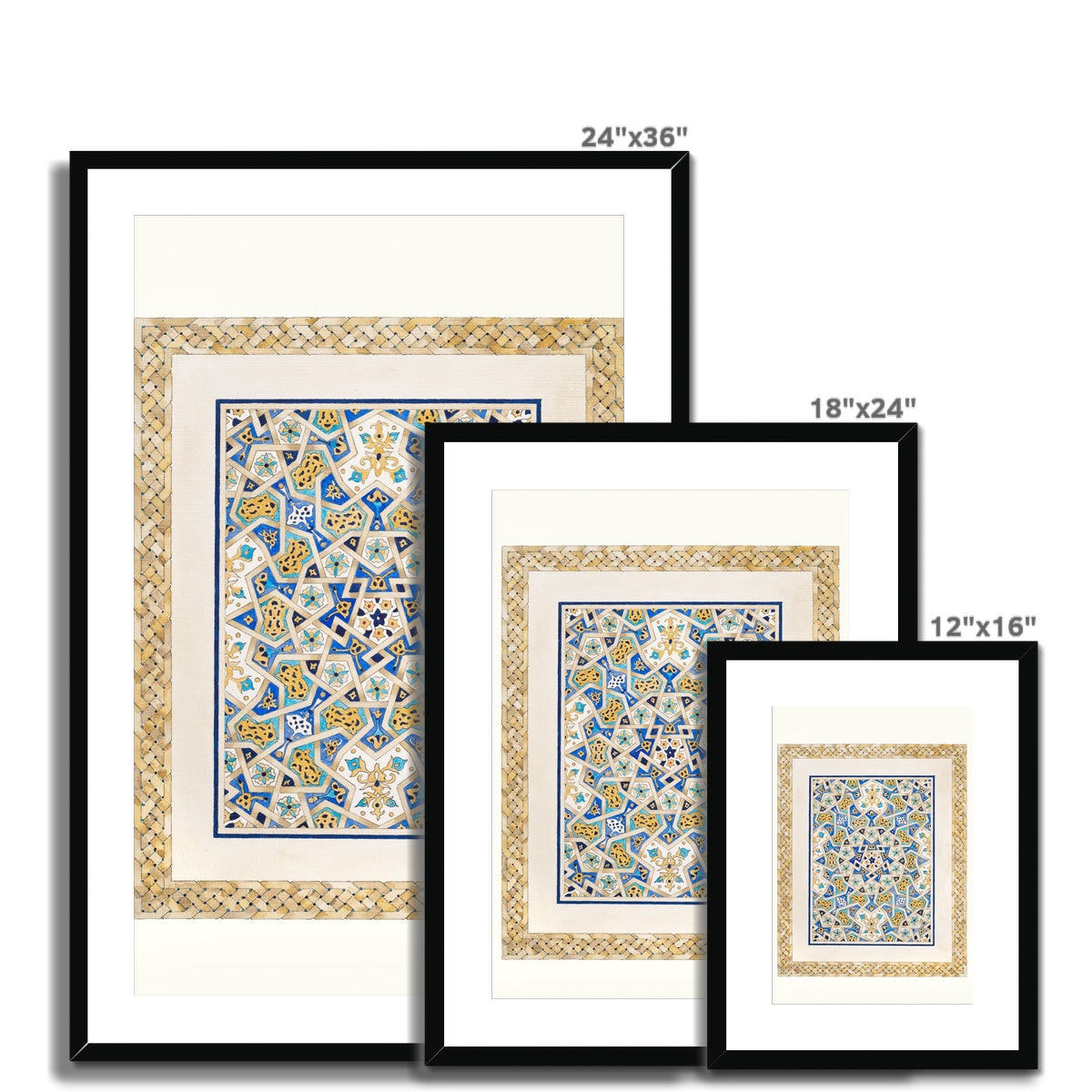 Mamluk Quran Framed Print | Margi Lake