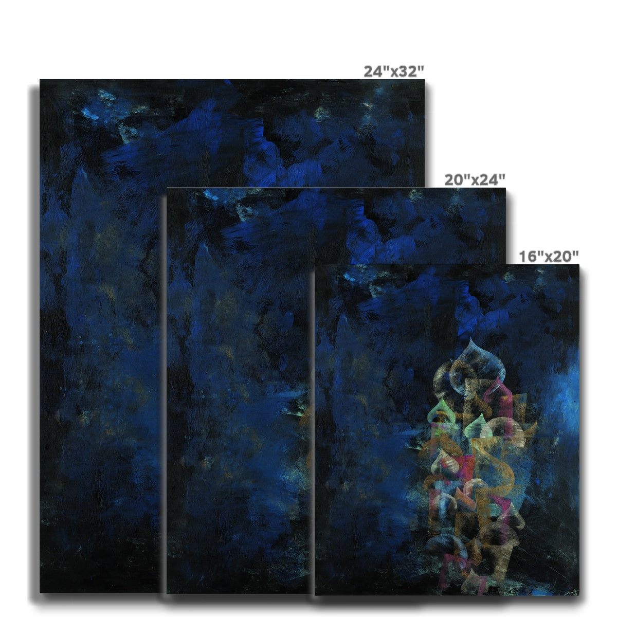 Abstract Domes Canvas | Siddiqa Juma