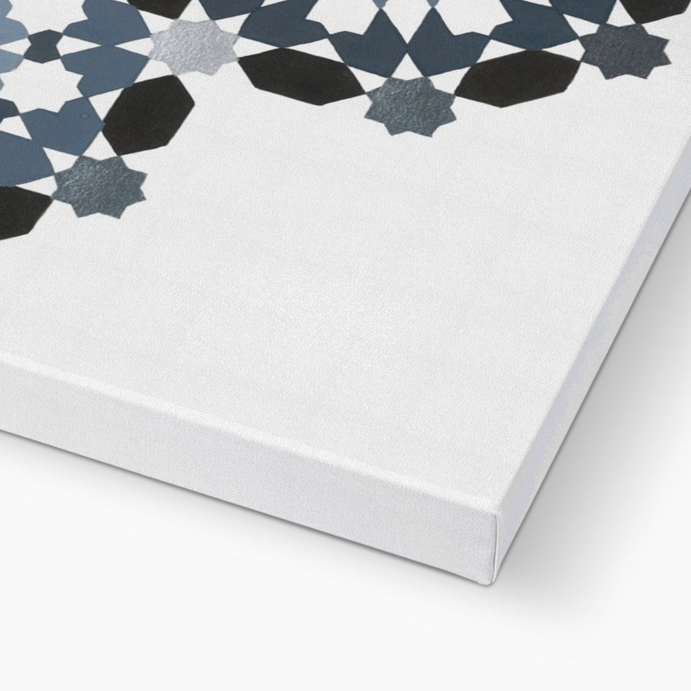 Morrocan Rosettes Canvas | Lieve Oudejans