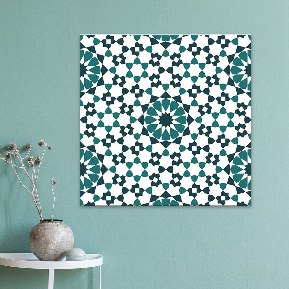 Twelve Sun and Birds Canvas | Islam Farid