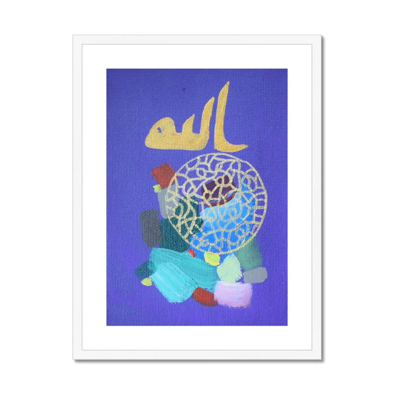 Allah Framed Print | Ayrat Khismatullin