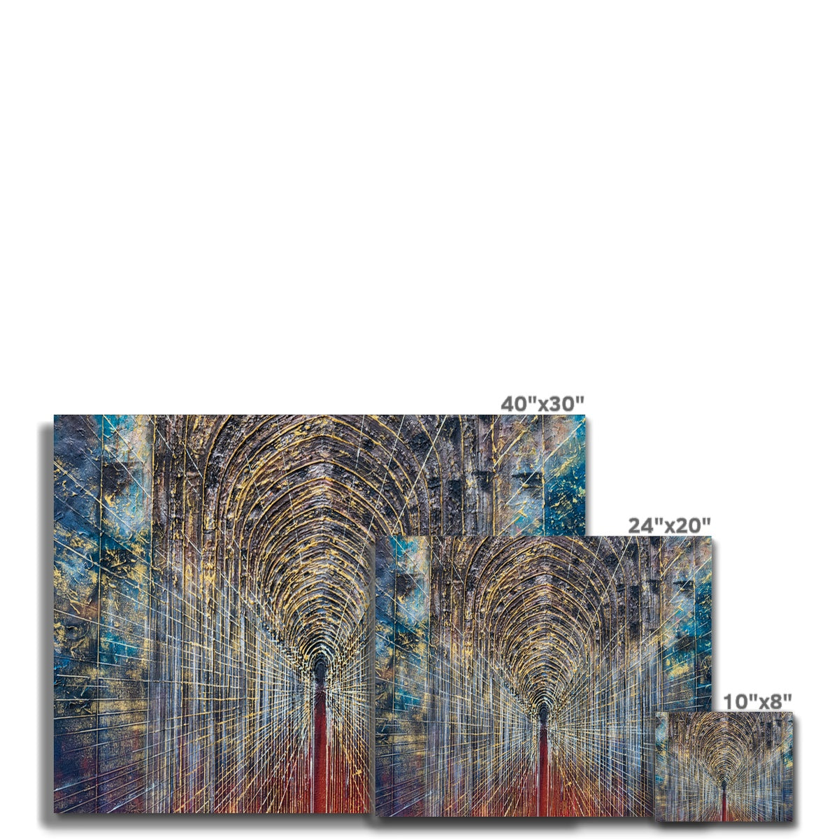 Arches - Masjid ul Nabawi Canvas