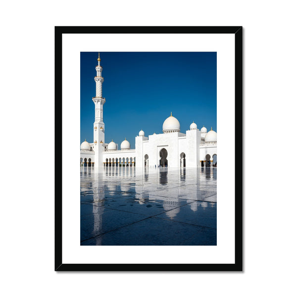 Sheikh Zayed 4 Framed Print | Ayaz Ali