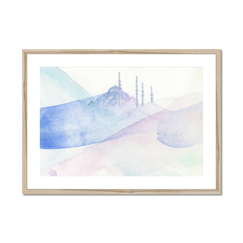 Blue Mosque | Nadia Djavanshir Framed & Mounted Print
