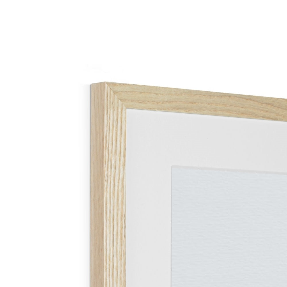 Trihexagon Framed Print | Marido Coulon