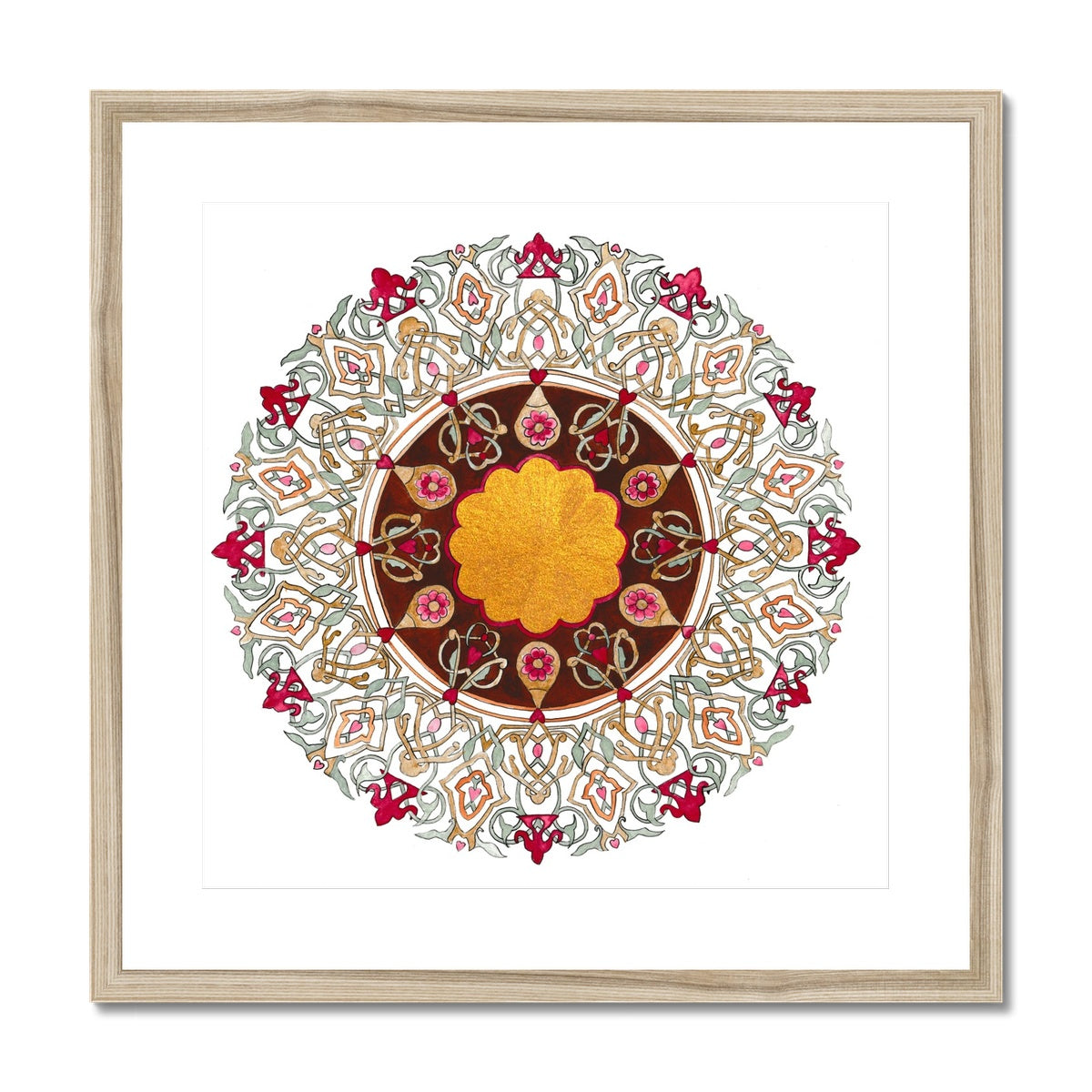Autumn Gold Framed Print | Emily Washington