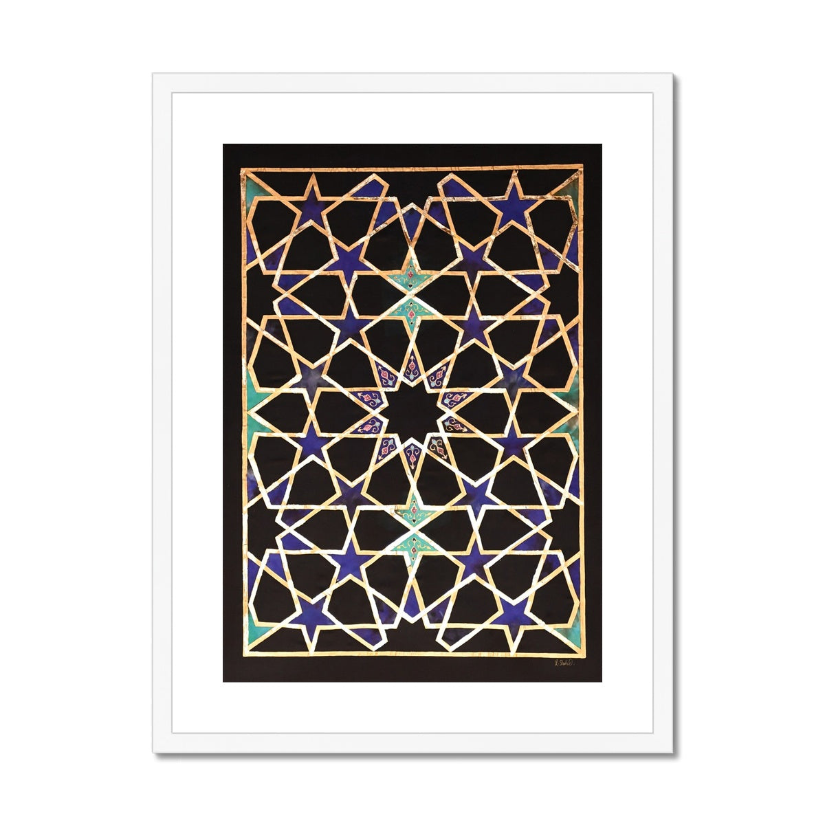 Midnight in Persia Framed Print | Raanaz Shahid
