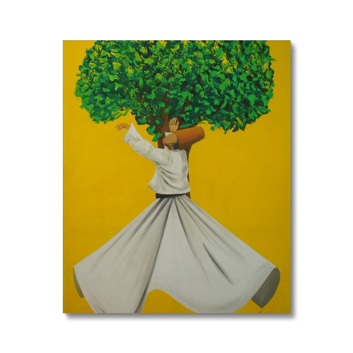 Sufi 4 Canvas | Sadaf Farasat