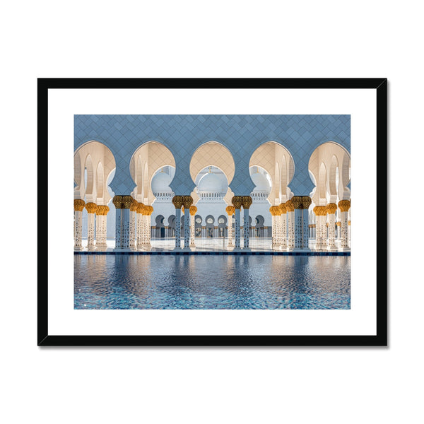 Sheikh Zayed 2 Framed Print | Ayaz Ali