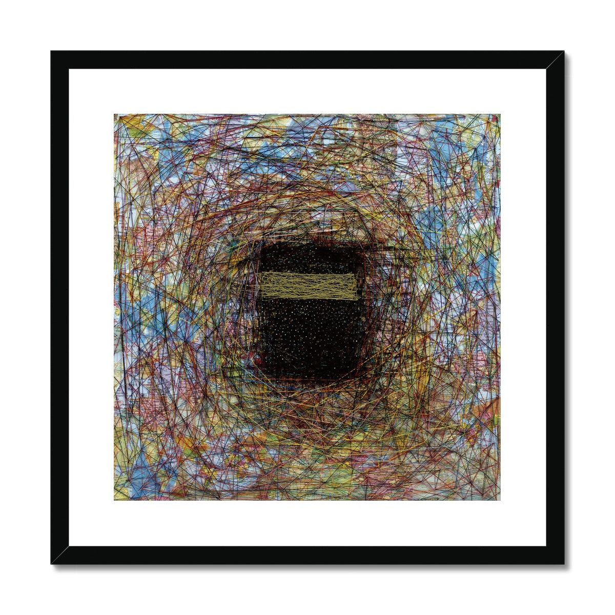 Connecting the Ummah Framed Print | Siddiqa Juma