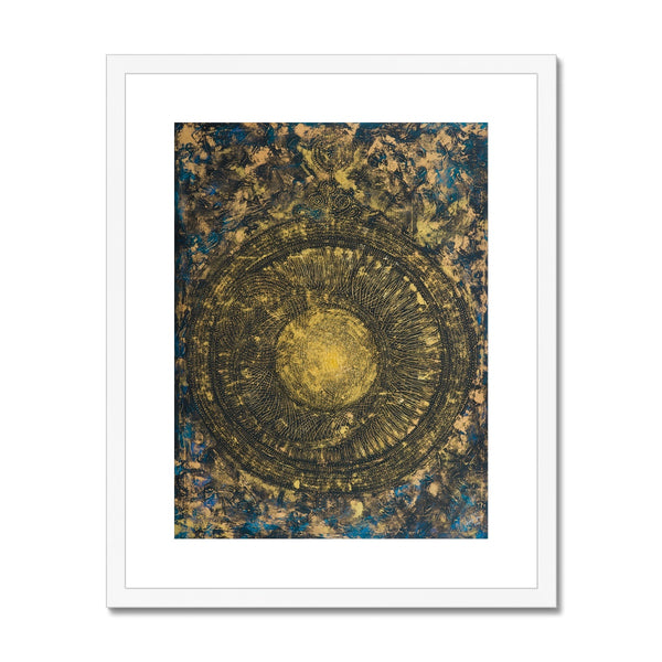 Tawaaf Astrolabe Framed Print | Siddiqa Juma