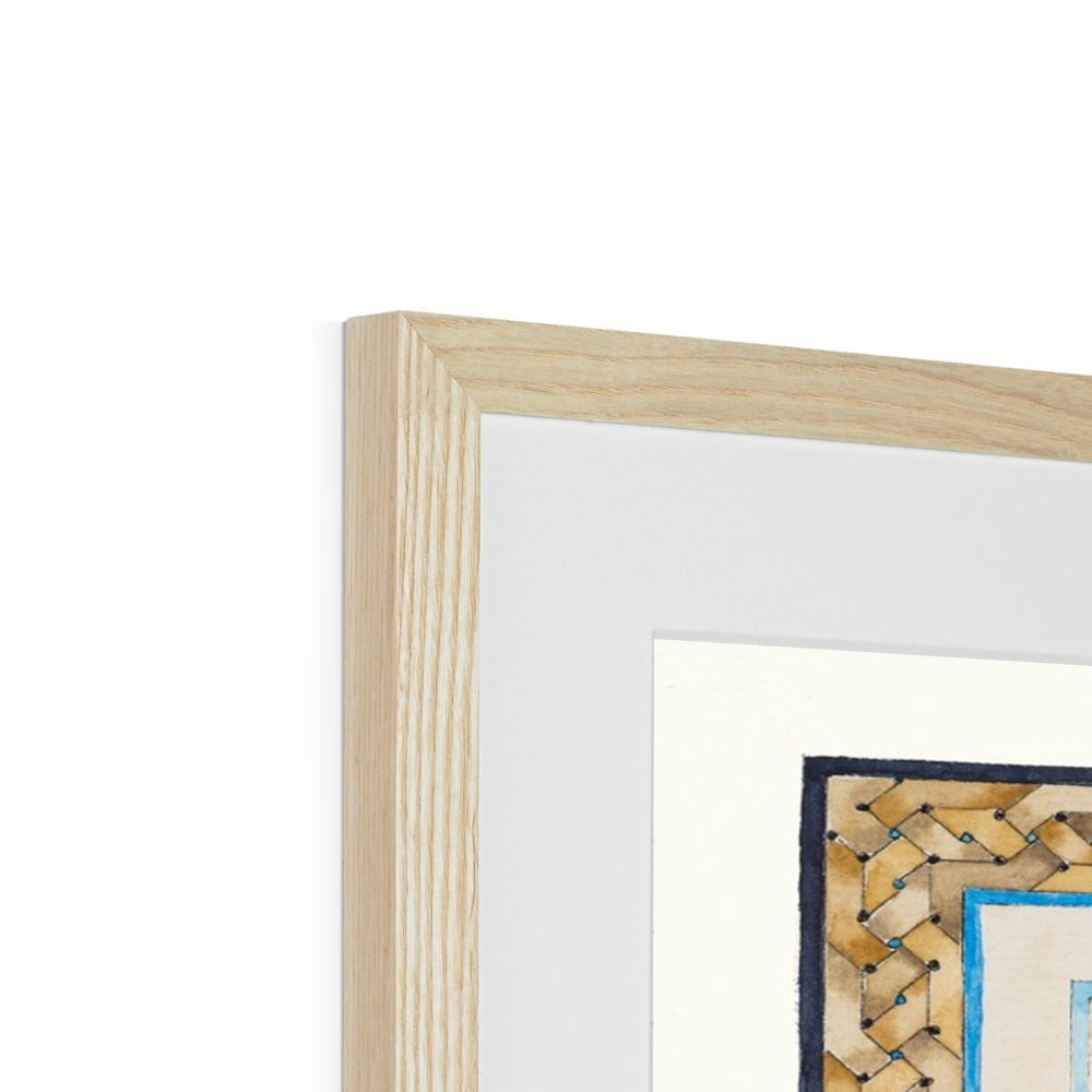 Maghrebi Quran Mounted Print | Margi Lake