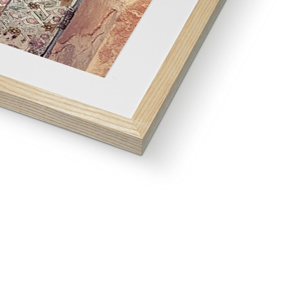 Painted Door Framed Print | Abu Ayyub