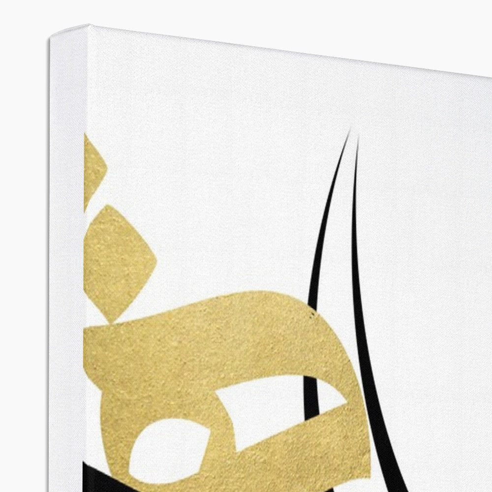 Black and Gold Canvas | Mohammed Abdel Aziz