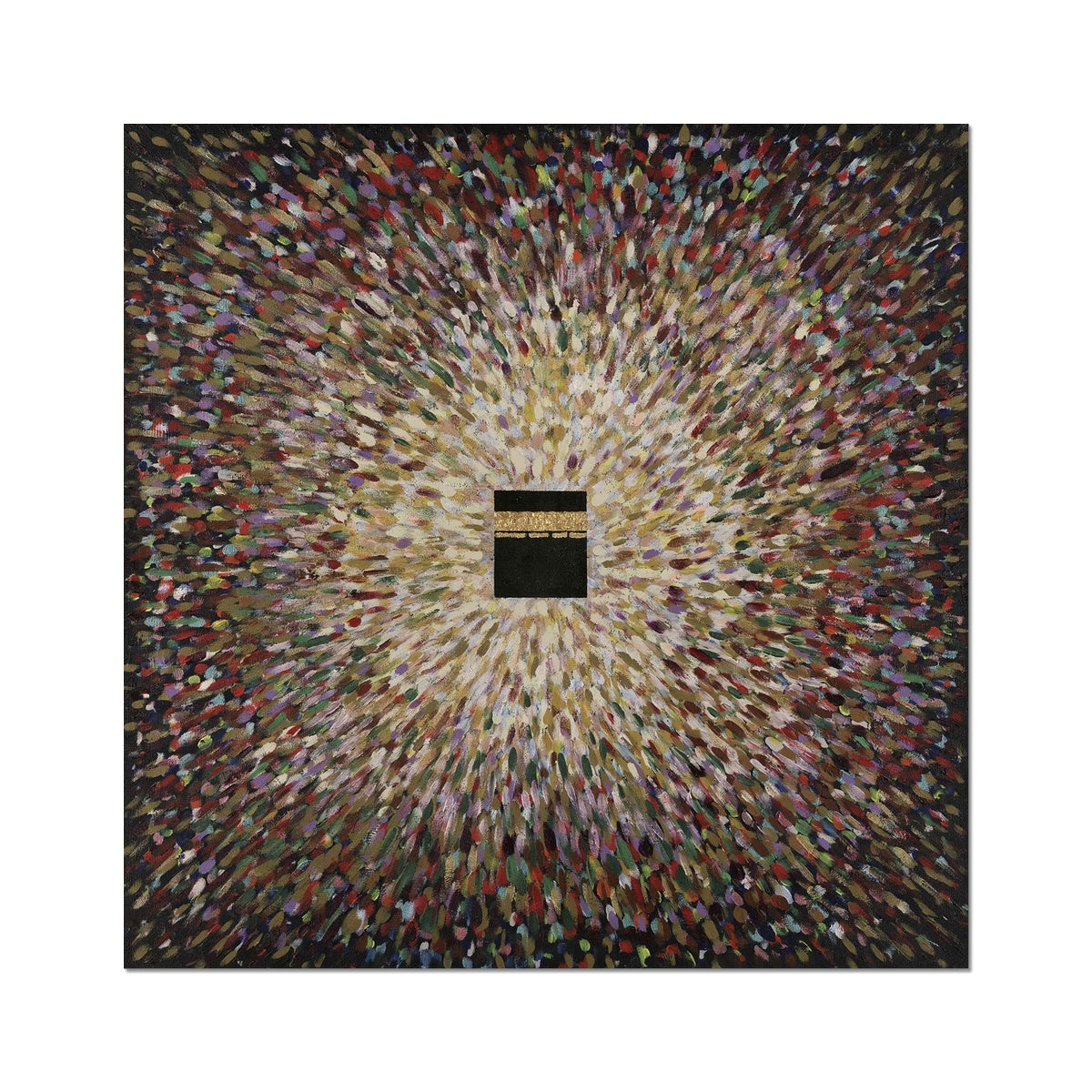 Journey around the Kaabah 2 Art Print | Siddiqa Juma