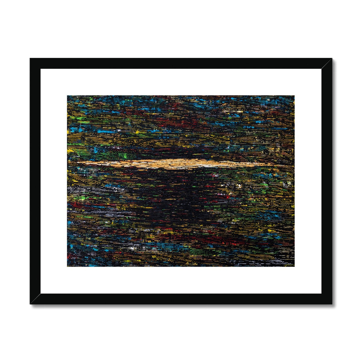 A Voice in the Noise Framed Print | Siddiqa Juma