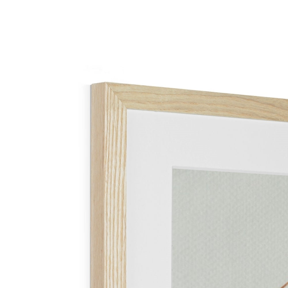 Blue Octagon Framed Print | Marido Coulon