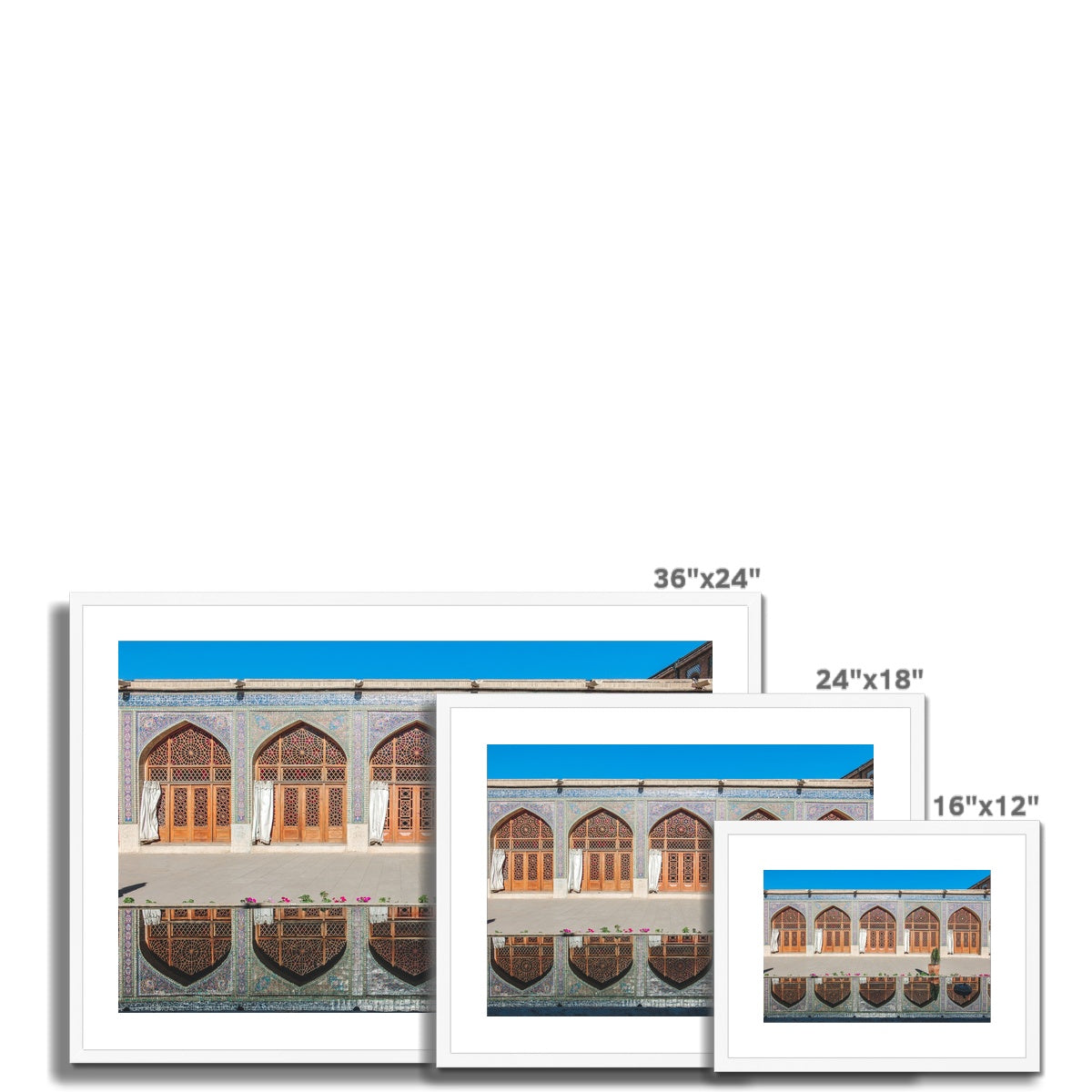 The Reflected Beauty Framed Print | Abdelmalek Bensetti