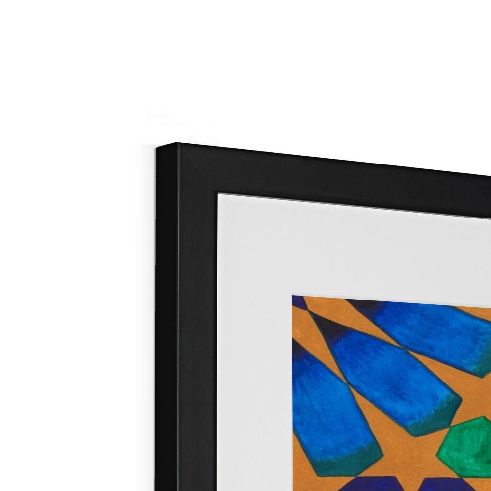 Tile of Mexuar Framed Print | Lieve Oudejans