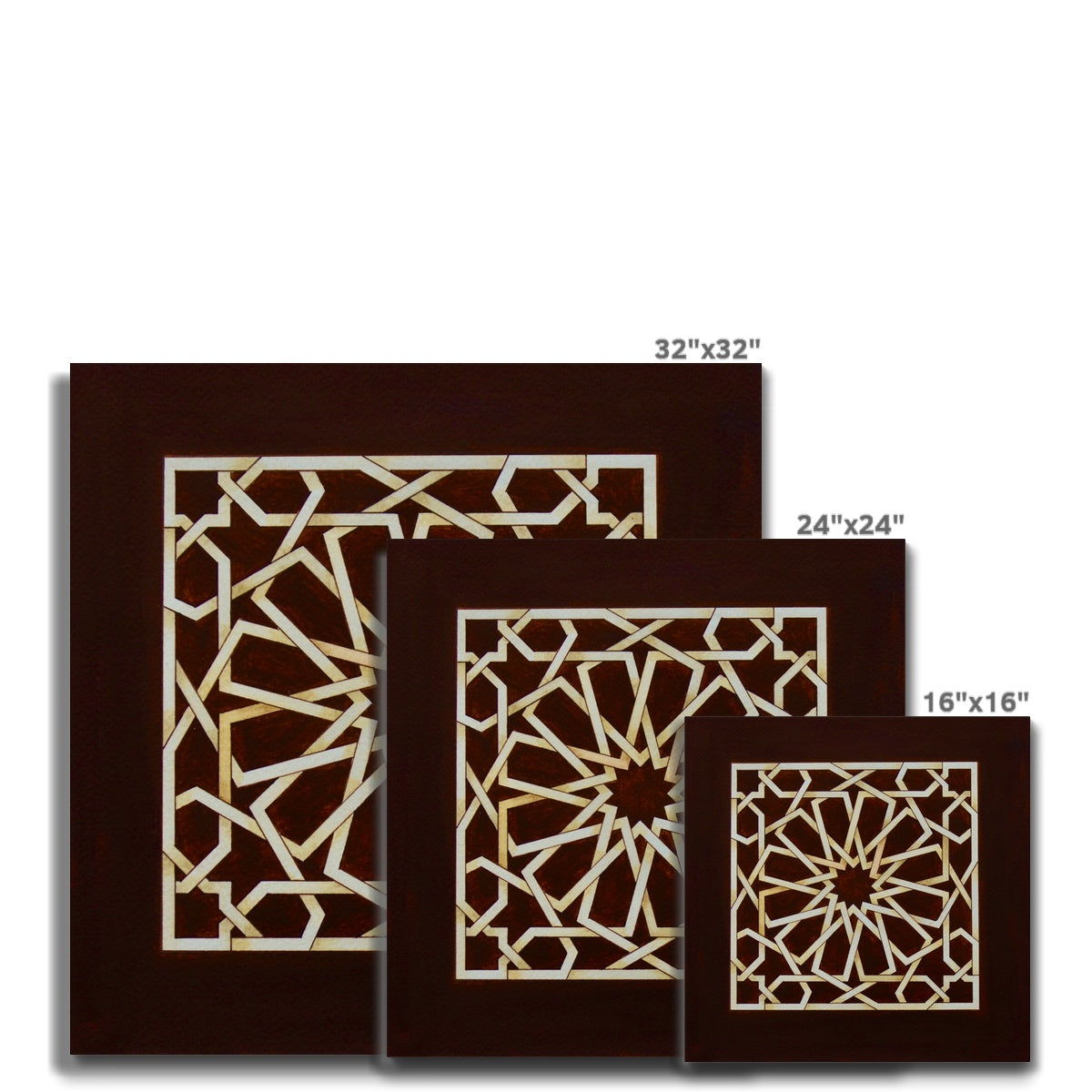 Square of Chocolate Canvas | Marido Coulon