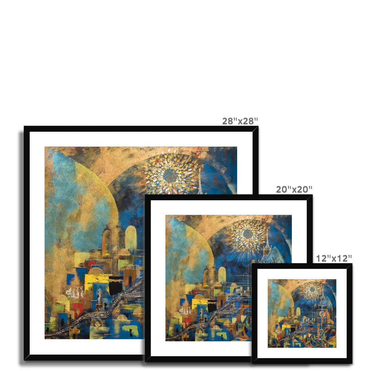 Sabr Framed Print | Siddiqa Juma
