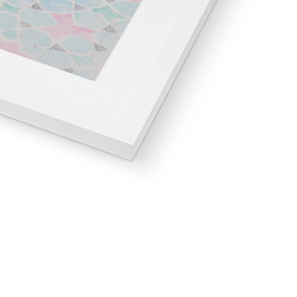 Persian Pattern Framed Print | Samira Mian
