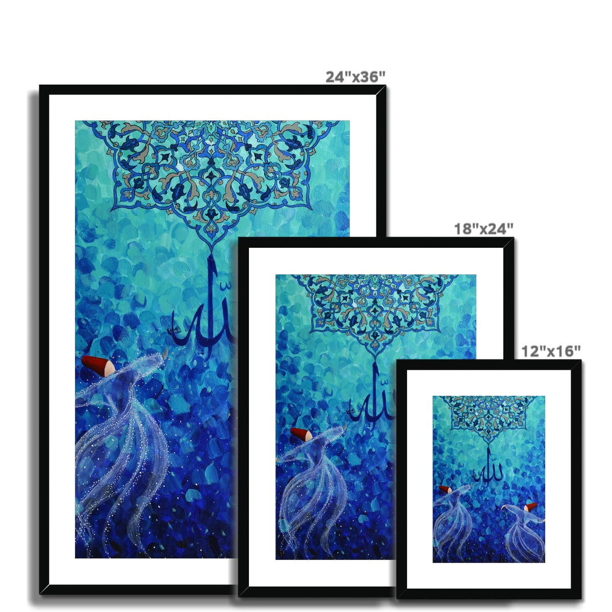Dervish Islimi Framed Print | Fatimah Agha