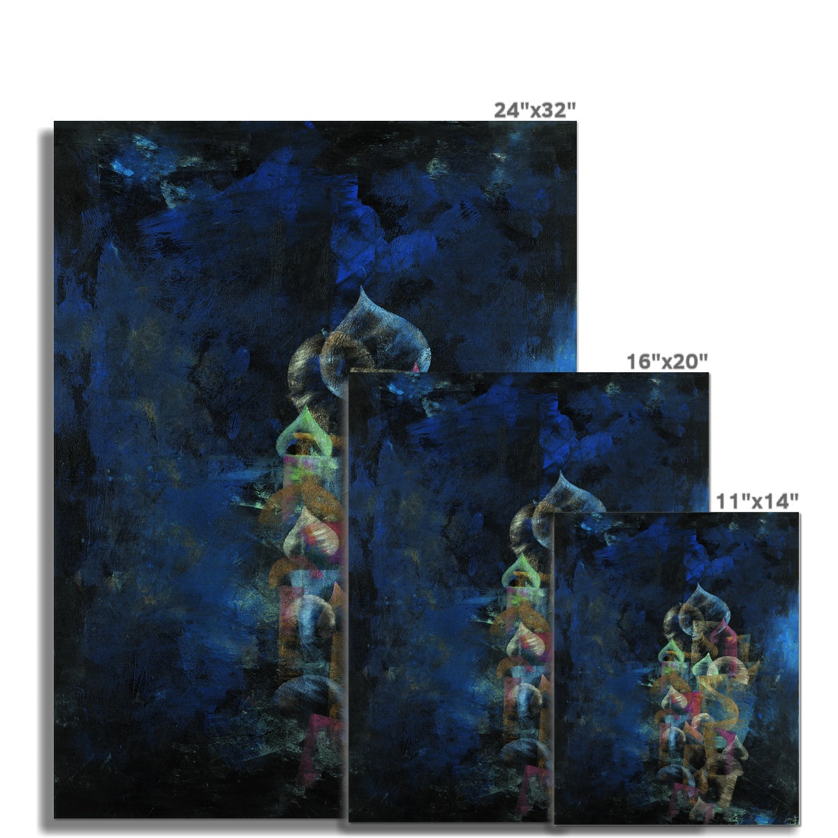 Abstract Domes Art Print | Siddiqa Juma