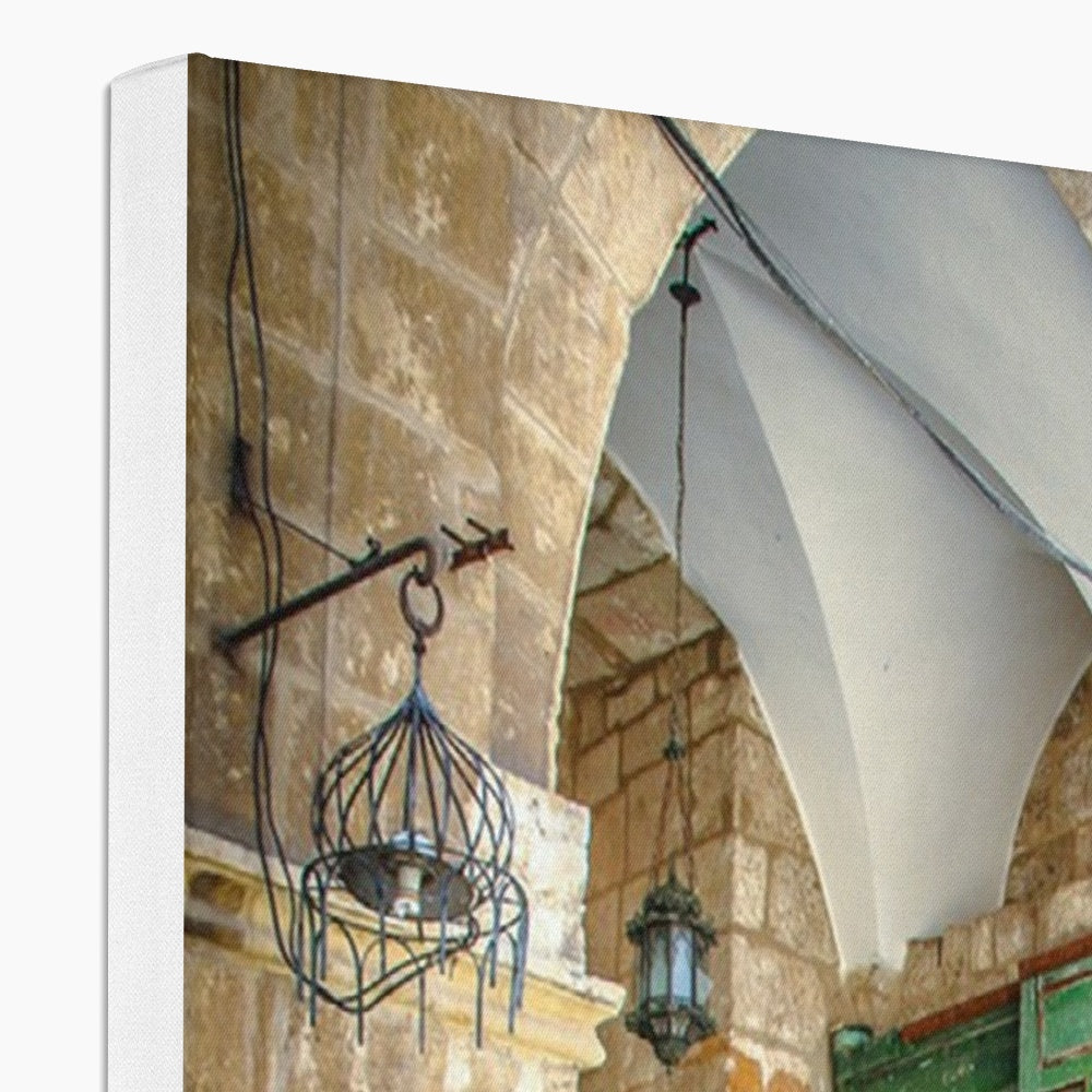 Door in Jerusalem, Palestine Canvas | Sara Russell