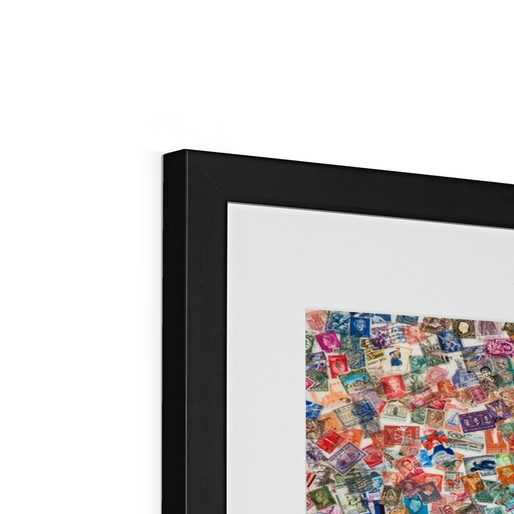 Geographical Diversity Framed Print | Siddiqa Juma