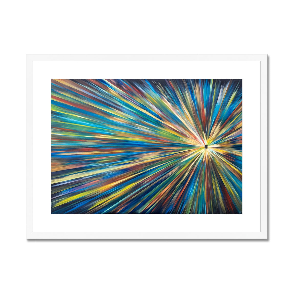 Routes Framed Print | Siddiqa Juma