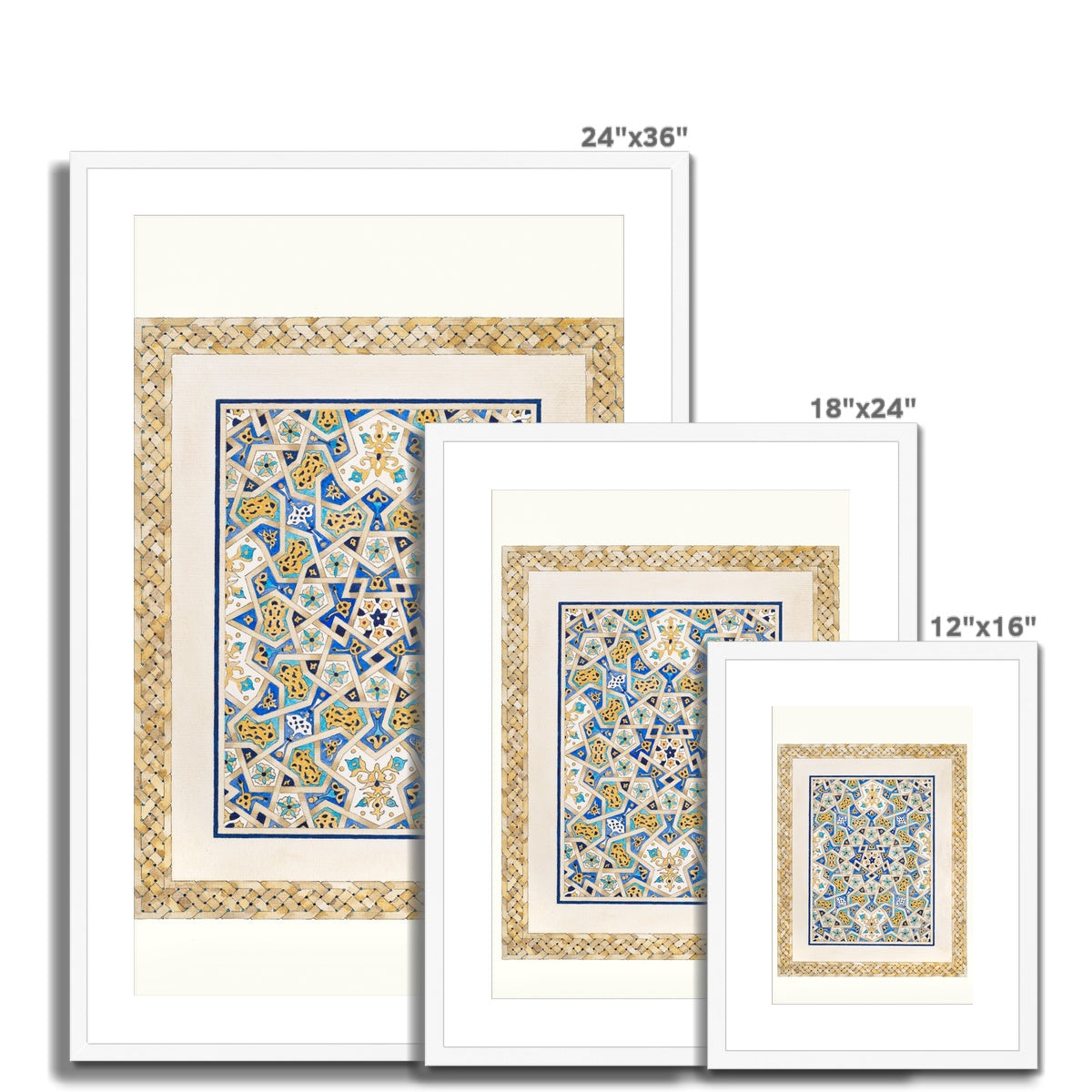 Mamluk Quran Framed Print | Margi Lake