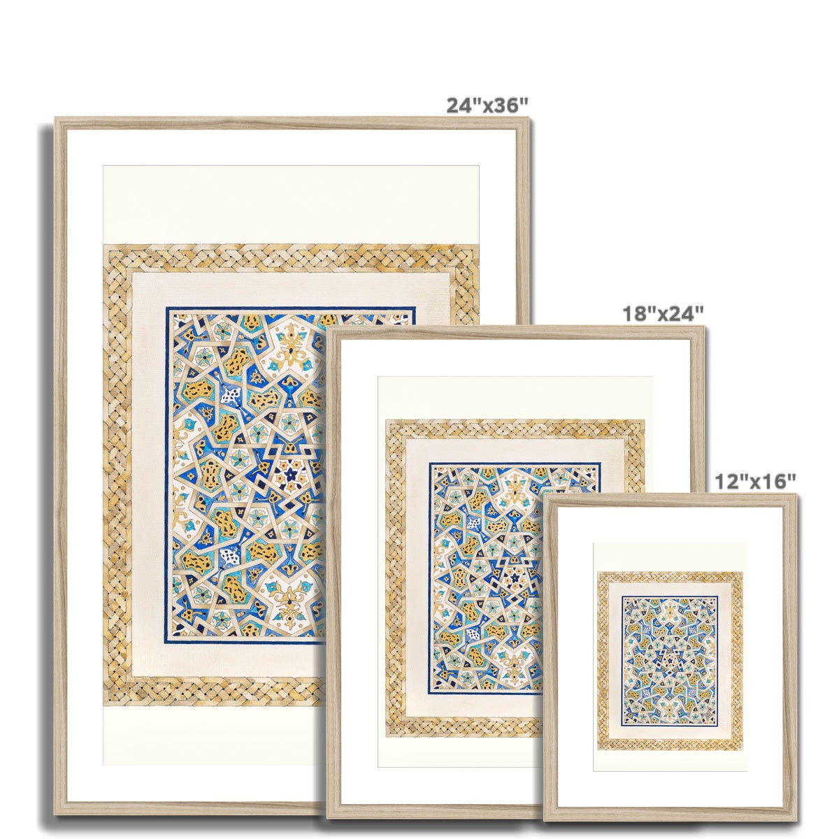 Mamluk Quran Framed Print | Margi Lake