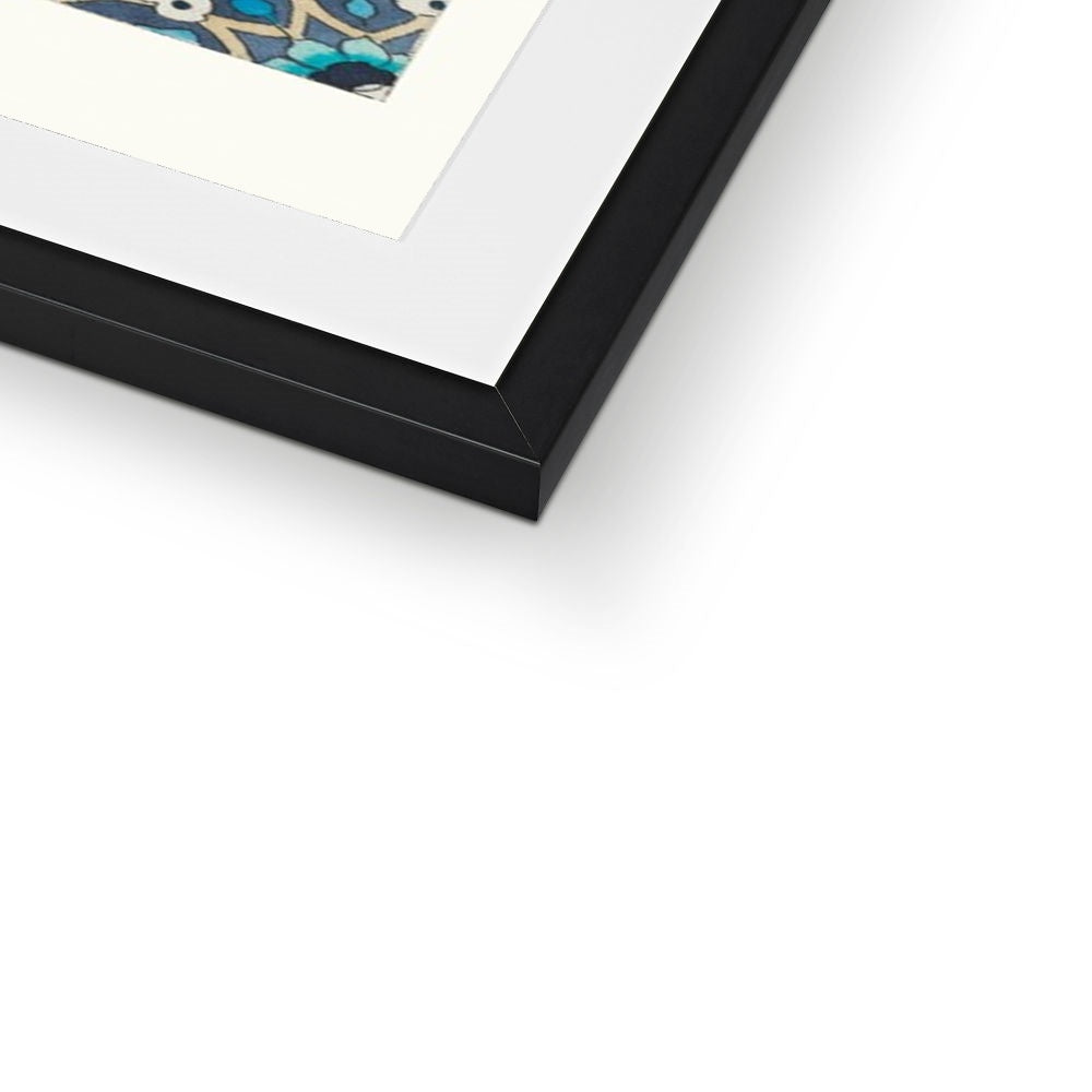 Baraka Blues Framed Print | Margi Lake
