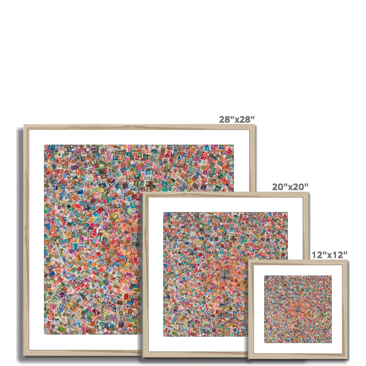 Geographical Diversity Framed Print | Siddiqa Juma