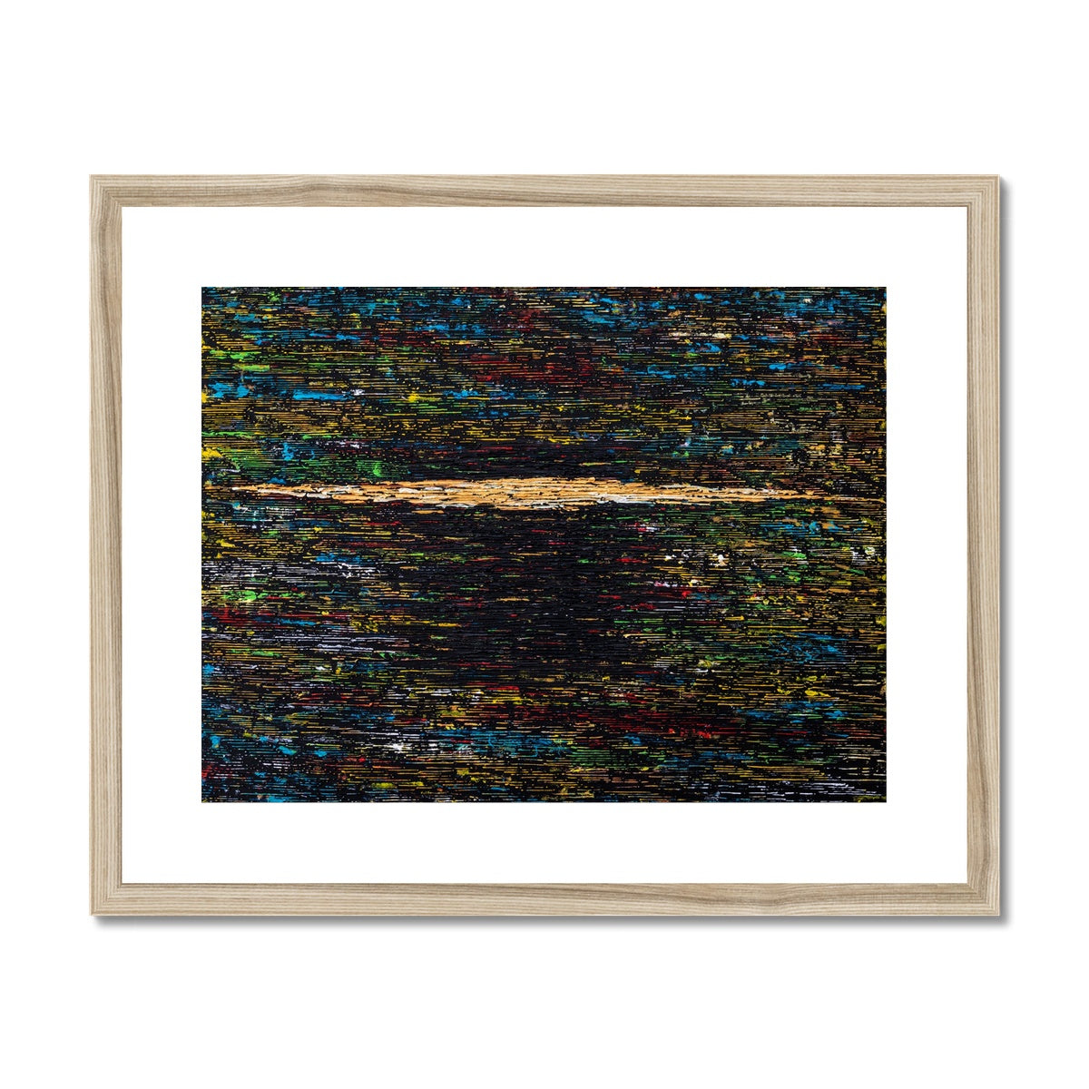 A Voice in the Noise Framed Print | Siddiqa Juma