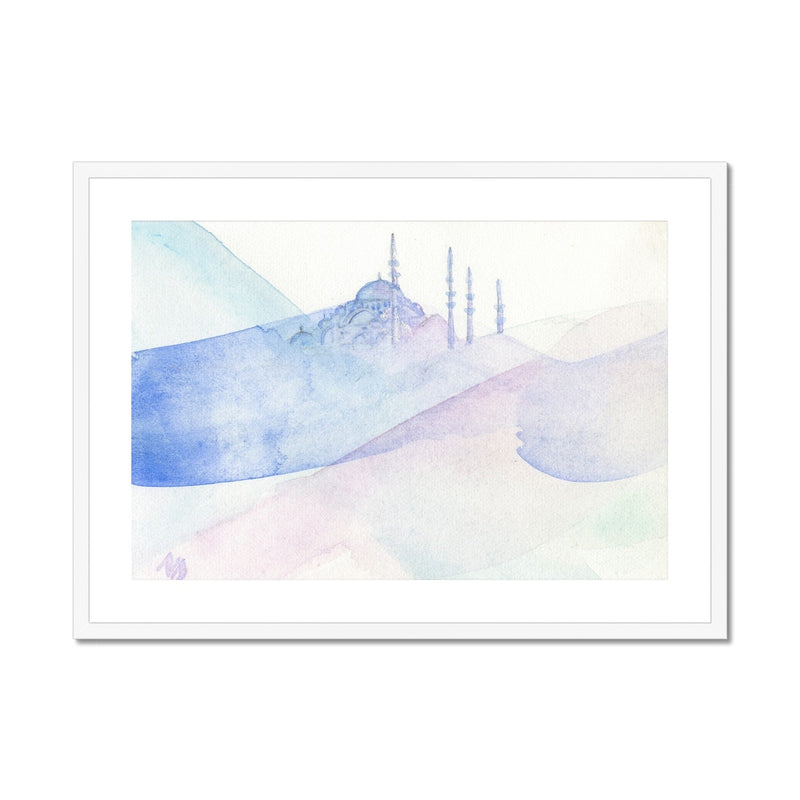 Blue Mosque | Nadia Djavanshir Framed & Mounted Print
