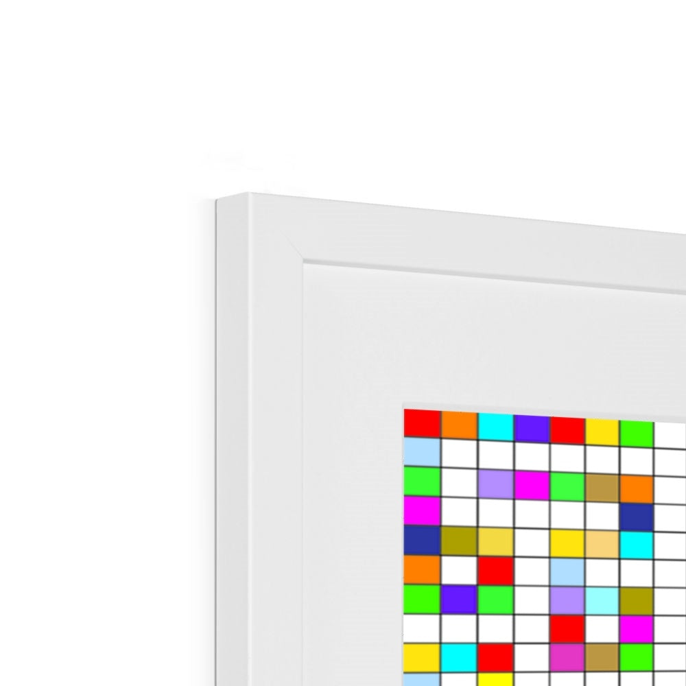 Digital Ayat ul Kursi Framed & Mounted Print