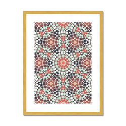 Twelve Dual Design | Islam Farid Antique Framed & Mounted Print