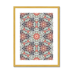 Twelve Dual Design | Islam Farid Antique Framed & Mounted Print