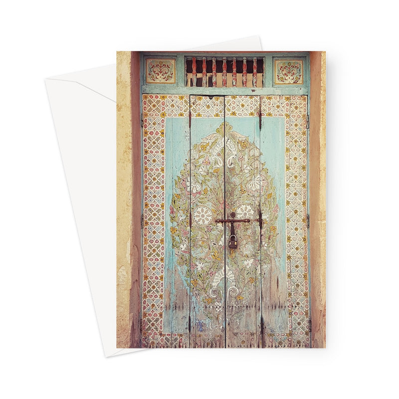 Painted Door | Abu Ayyub Greeting Card