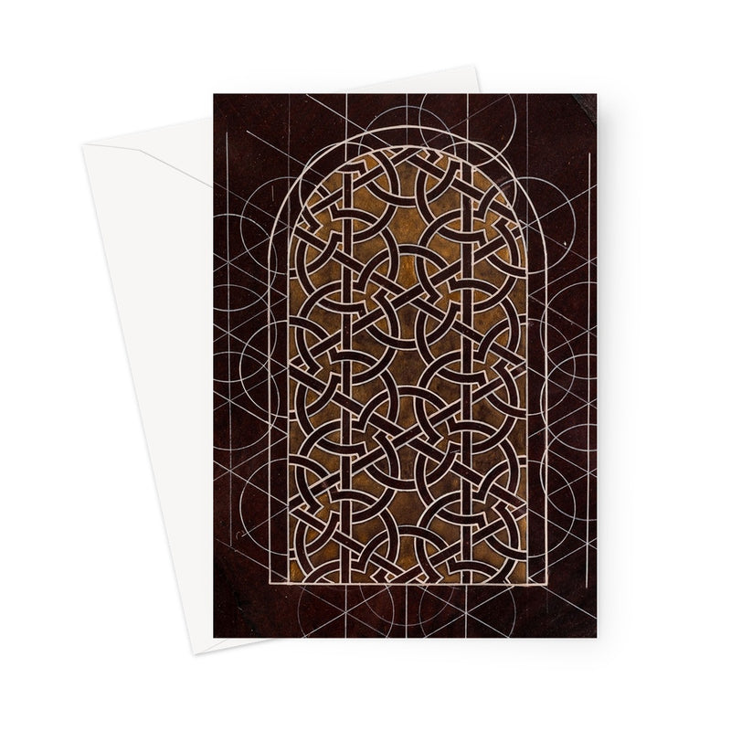 Damascus Window | Zeynap Iqbal Greeting Card